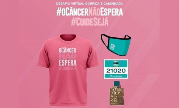 Revista Istoé: Movimento O Câncer Não Espera promove corrida virtual
